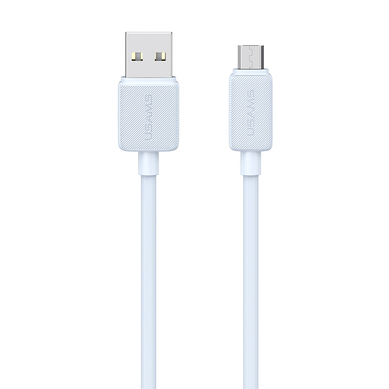 USAMS US-SJ690 1m Micro USB 2A Fast Charging Cable Copper Wire 480Mbps Data Transmission Cord USAMS US-SJ690 1m Micro USB 2A Fast Charging Cable Copper Wire 480Mbps Data Transmission Cord